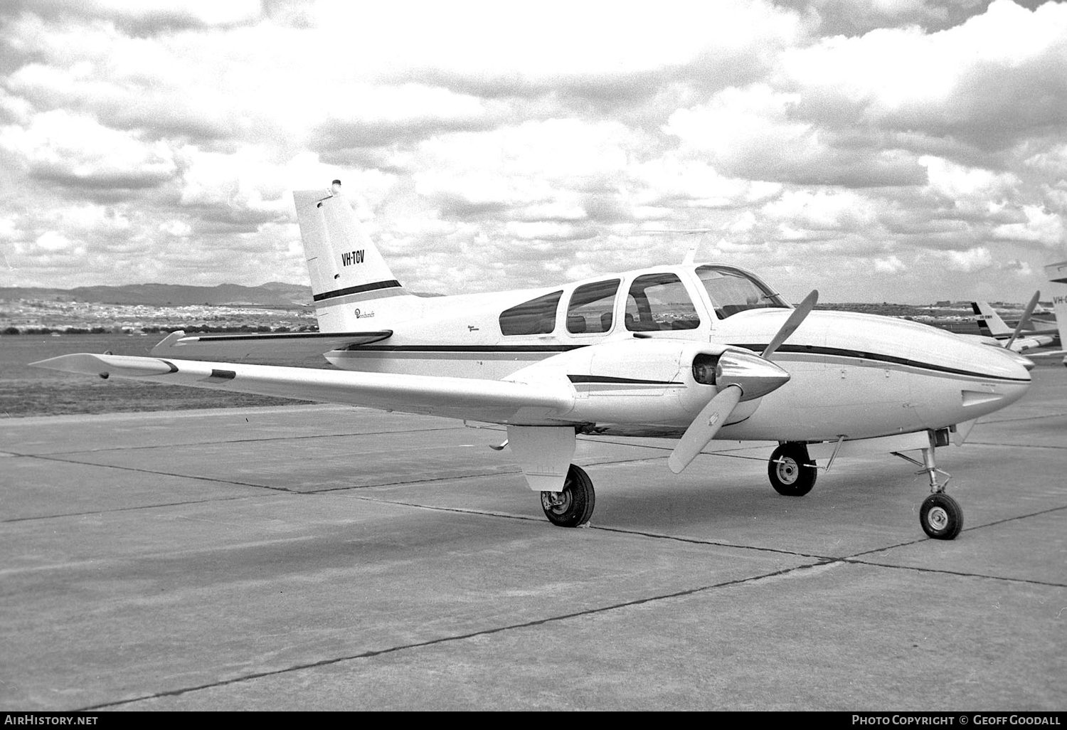 Aircraft Photo of VH-TOV | Beech C55 Baron (95-C55) | AirHistory.net #118646