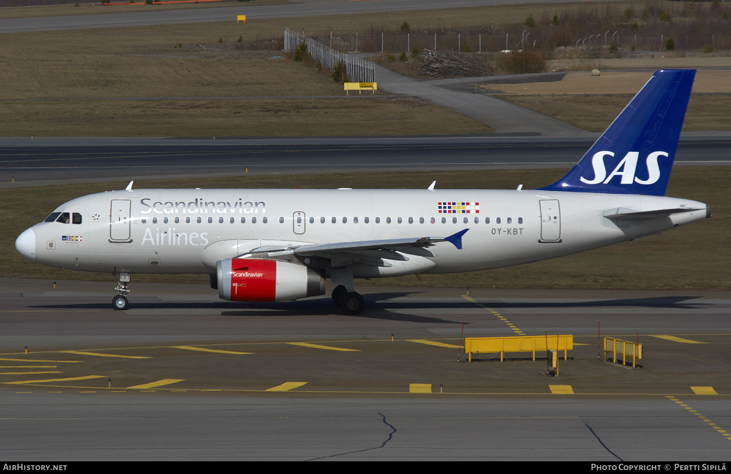 Aircraft Photo of OY-KBT | Airbus A319-131 | Scandinavian Airlines - SAS | AirHistory.net #118652
