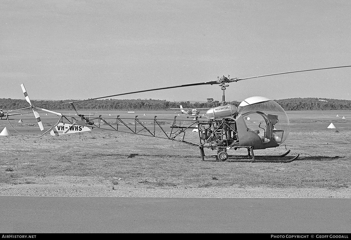 Aircraft Photo of VH-WHS | Bell 47G-2 | Wescopters | AirHistory.net #118659