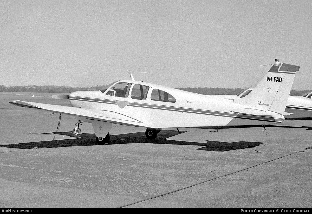 Aircraft Photo of VH-PAD | Beech E33 Bonanza | Sunland Aviation Services | AirHistory.net #118663