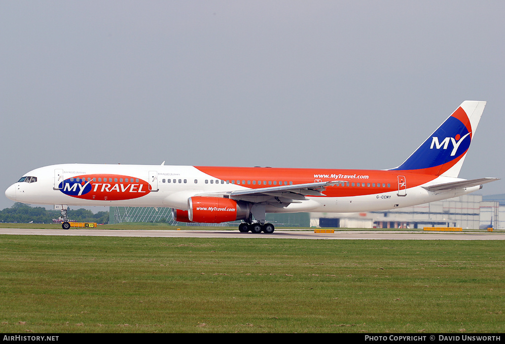 Aircraft Photo of G-CCMY | Boeing 757-23A | MyTravel Airways | AirHistory.net #118668