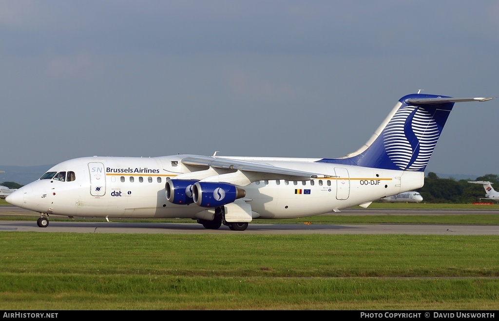 Aircraft Photo of OO-DJF | British Aerospace BAe-146-200 | SN Brussels Airlines | AirHistory.net #118671