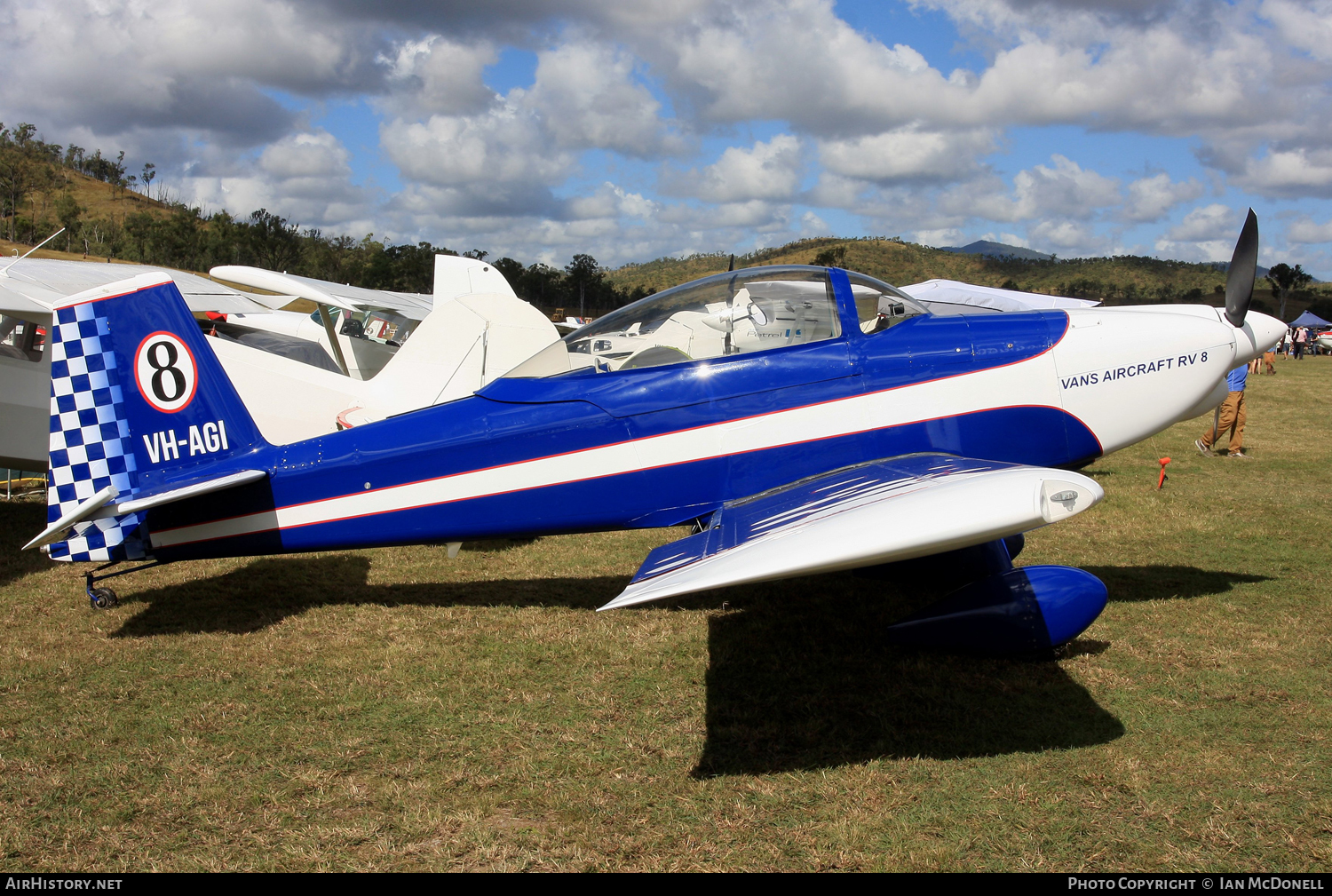 Aircraft Photo of VH-AGI | Van's RV-8 | AirHistory.net #118693