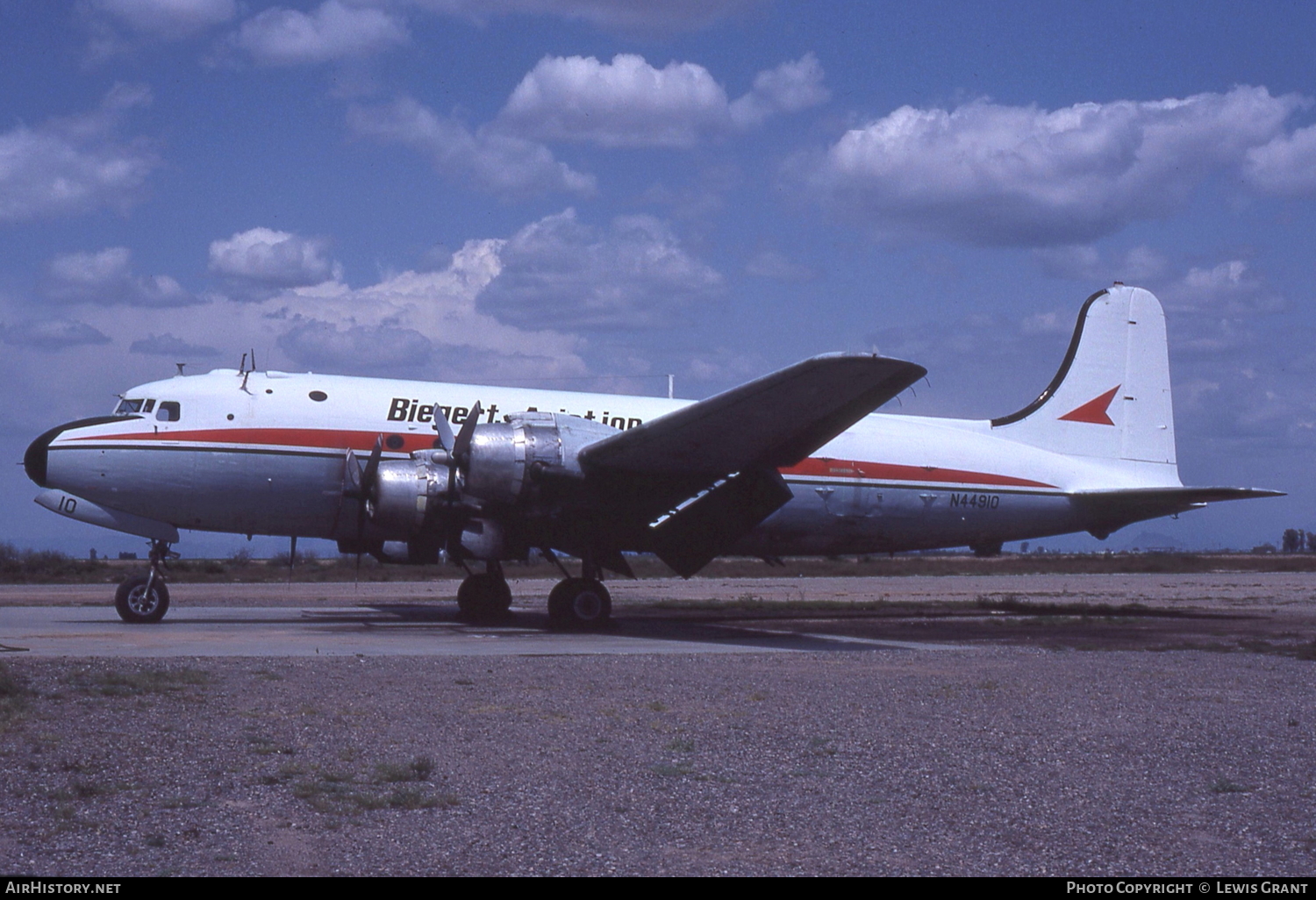 Aircraft Photo of N44910 | Douglas C-54Q Skymaster | Biegert Aviation | AirHistory.net #118705