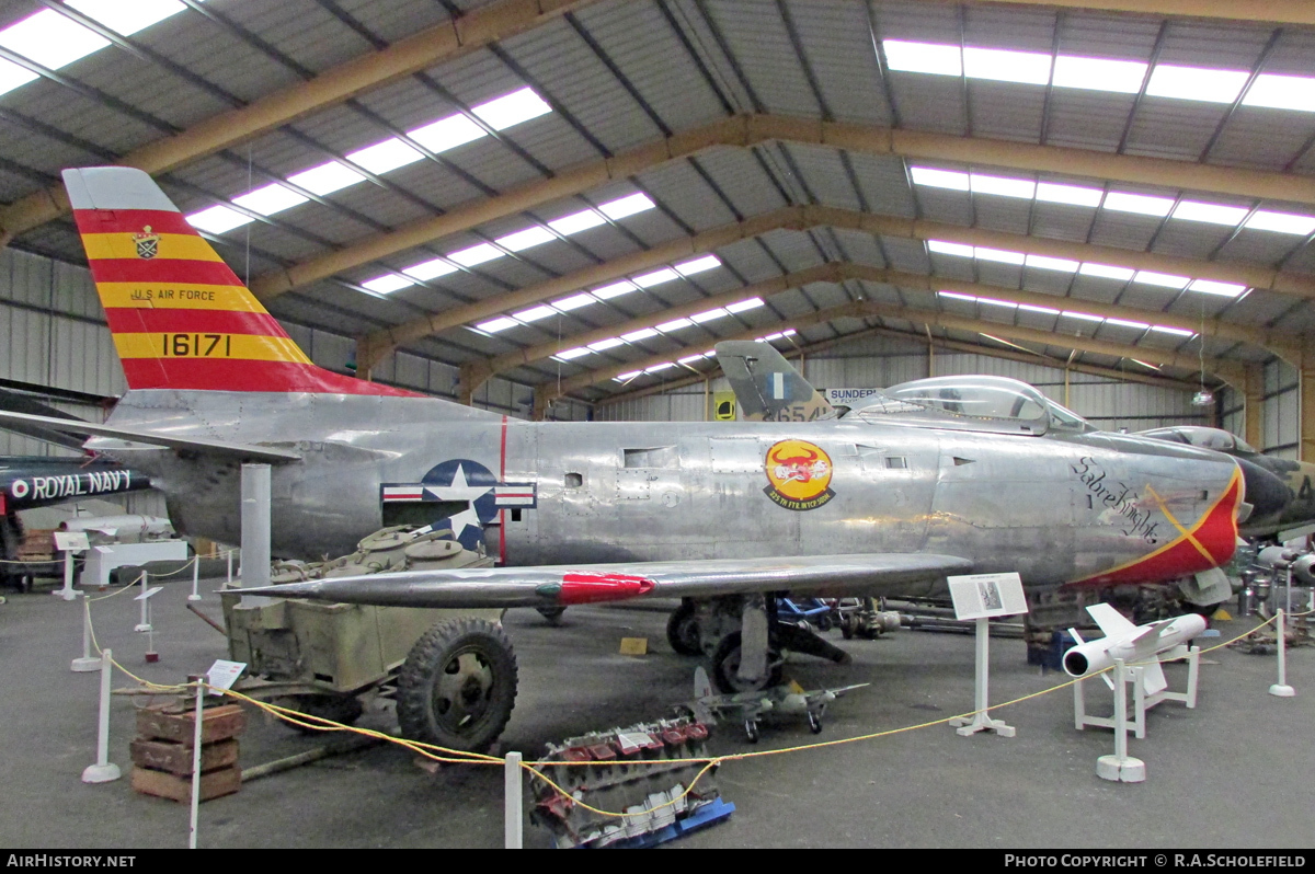 Aircraft Photo of 51-6171 / 16171 | North American F-86D Sabre | USA - Air Force | AirHistory.net #118716