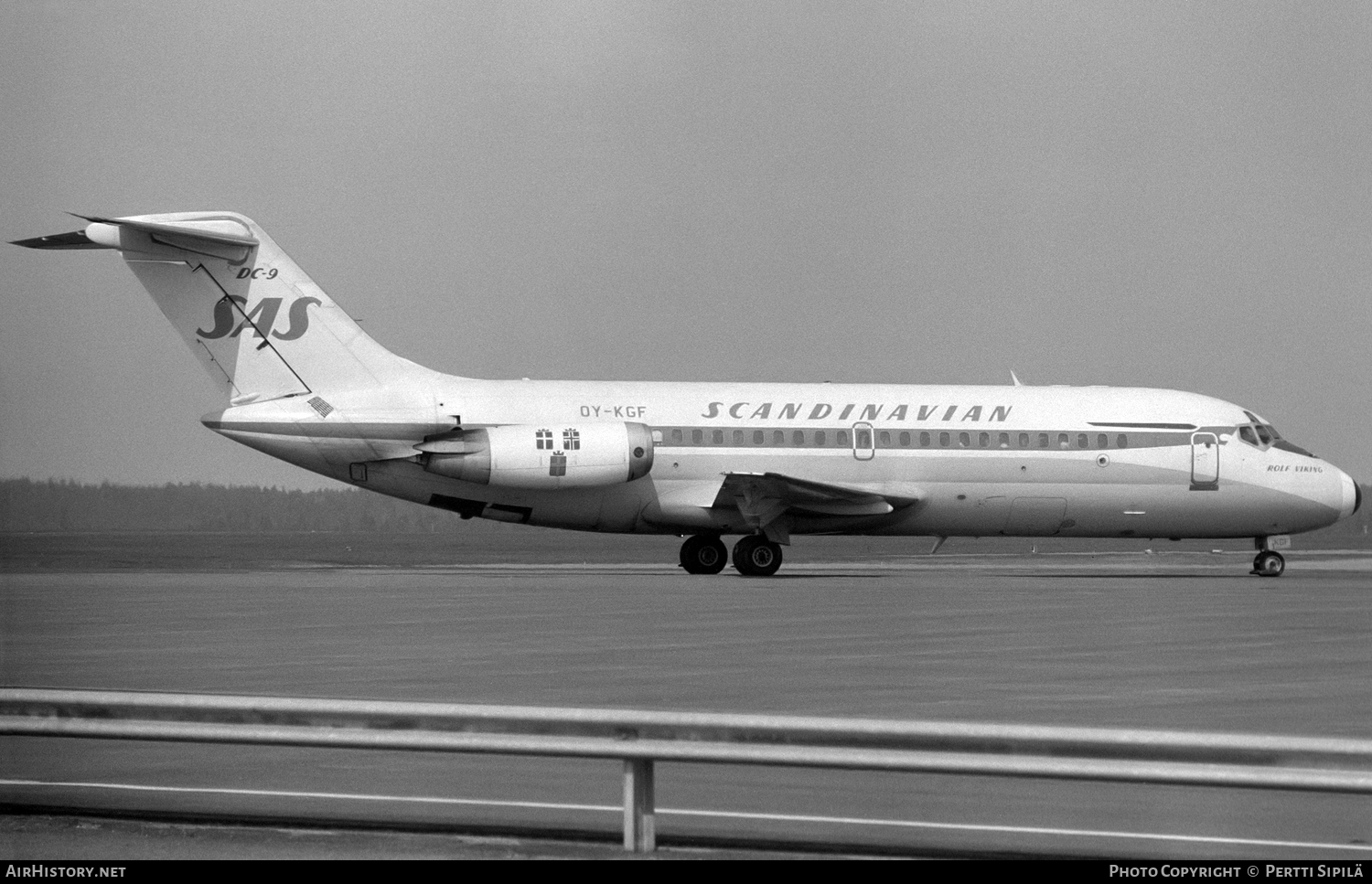 Aircraft Photo of OY-KGF | McDonnell Douglas DC-9-21 | Scandinavian Airlines - SAS | AirHistory.net #118722