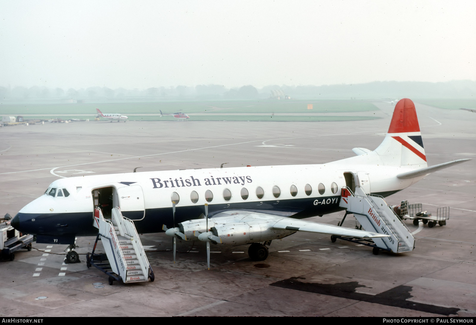 Aircraft Photo of G-AOYI | Vickers 806 Viscount | British Airways | AirHistory.net #118723