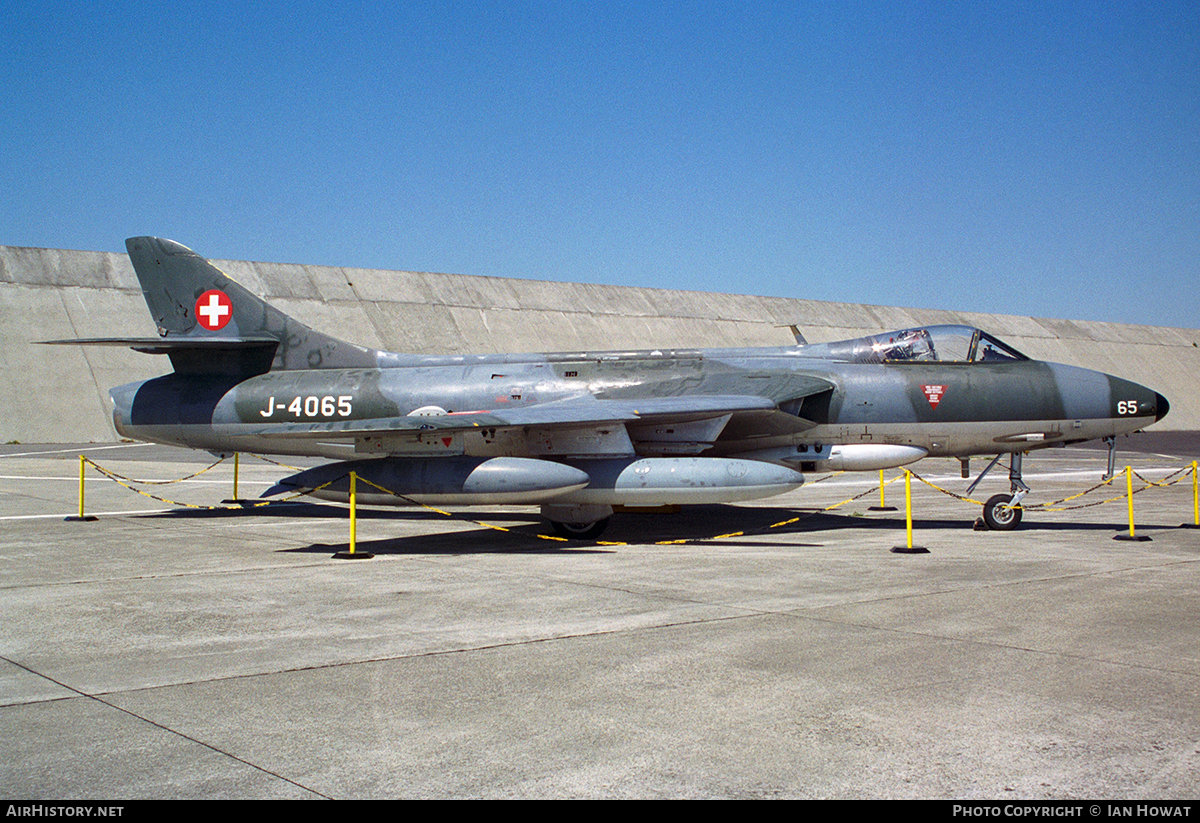 Aircraft Photo of J-4065 | Hawker Hunter F58 | Switzerland - Air Force | AirHistory.net