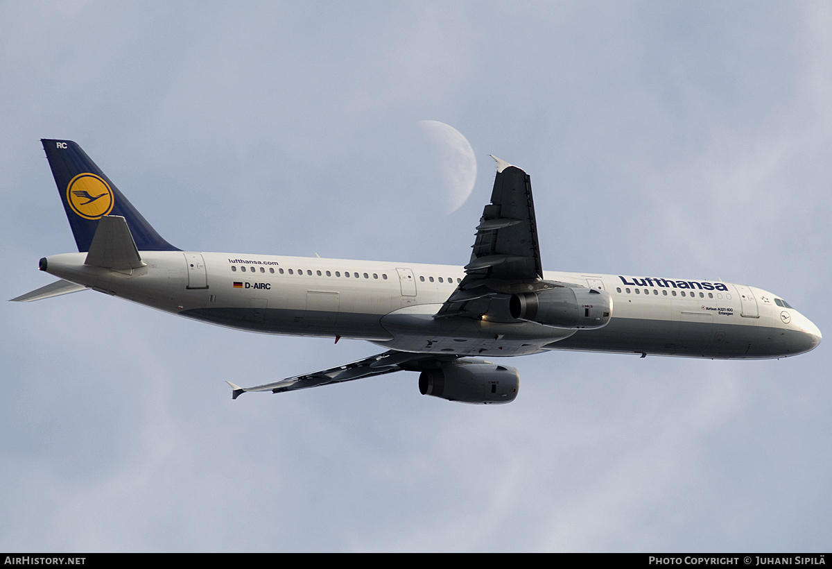 Aircraft Photo of D-AIRC | Airbus A321-131 | Lufthansa | AirHistory.net #118737