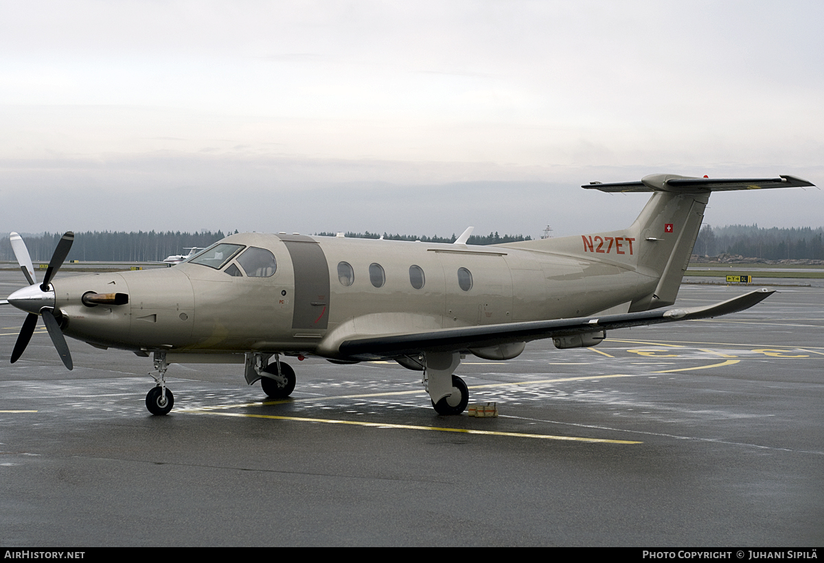Aircraft Photo of N27ET | Pilatus PC-12NG (PC-12/47E) | AirHistory.net #118743