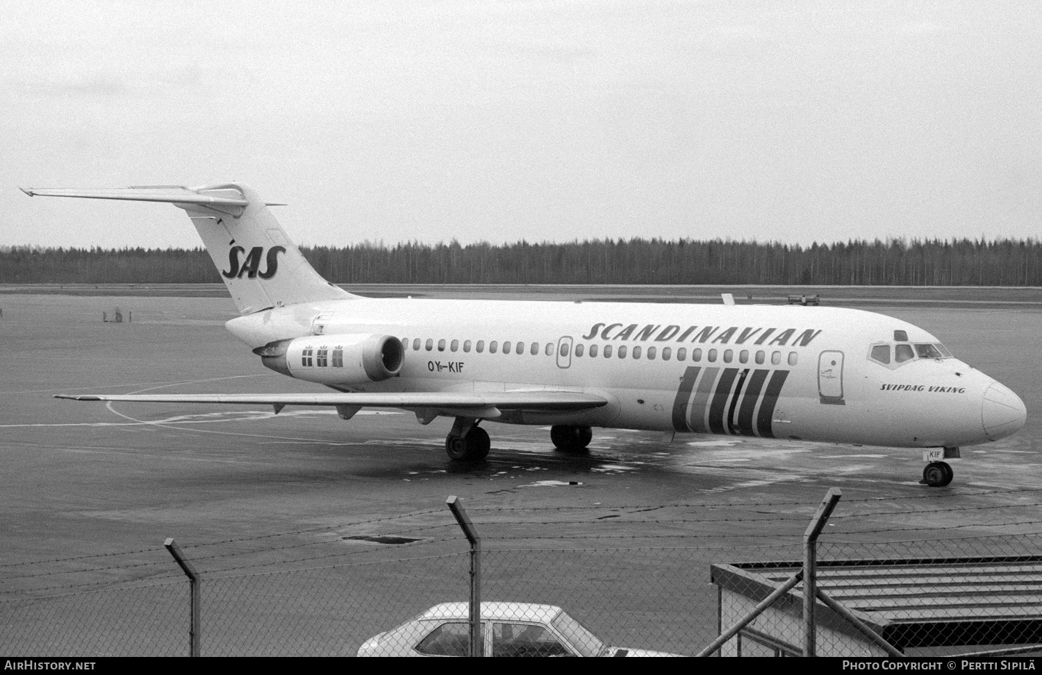 Aircraft Photo of OY-KIF | McDonnell Douglas DC-9-21 | Scandinavian Airlines - SAS | AirHistory.net #118754