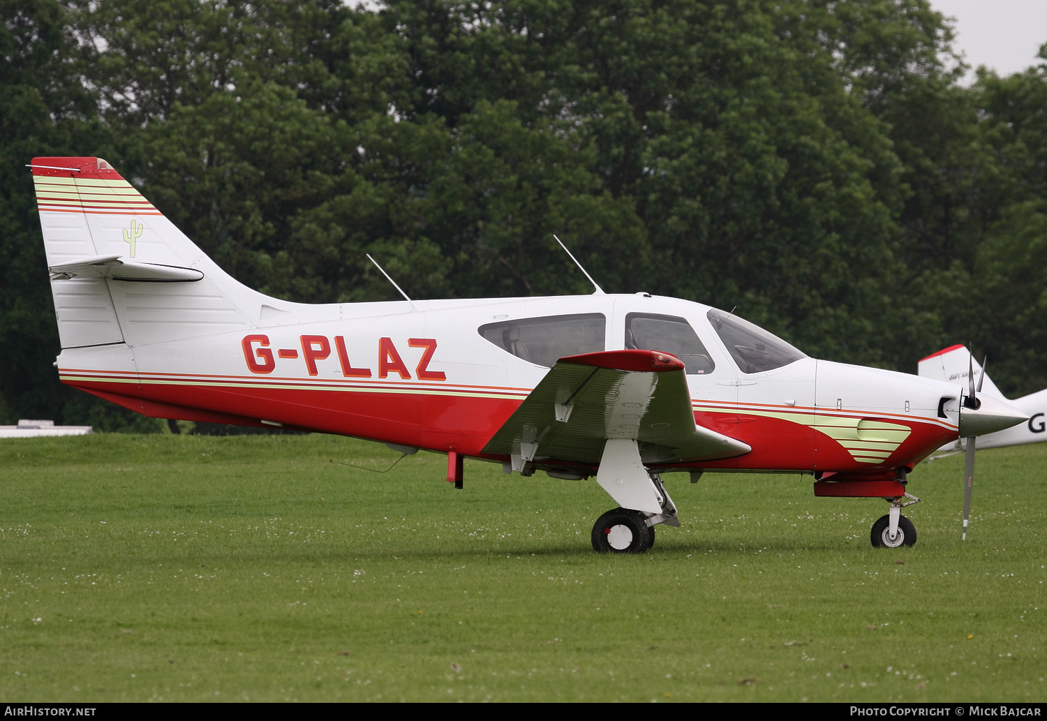 Aircraft Photo of G-PLAZ | Rockwell Commander 112A | AirHistory.net #118771