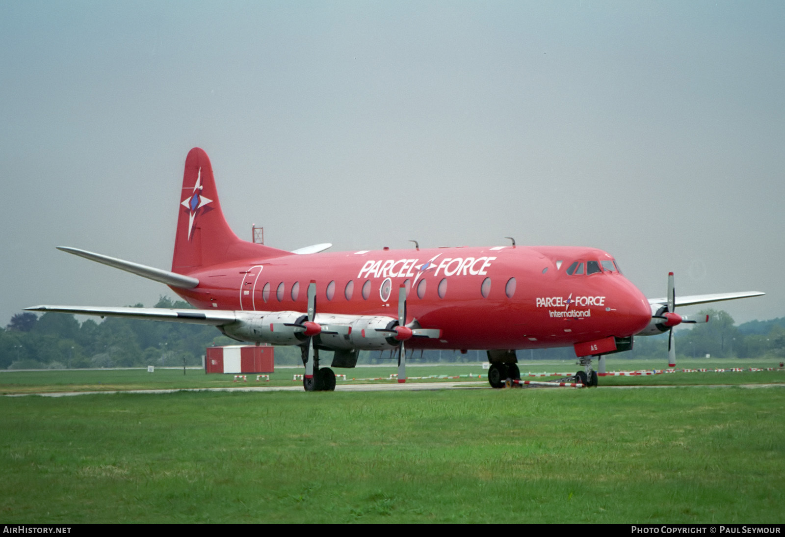 Aircraft Photo of G-OPAS | Vickers 806 Viscount | Parcelforce | AirHistory.net #118782