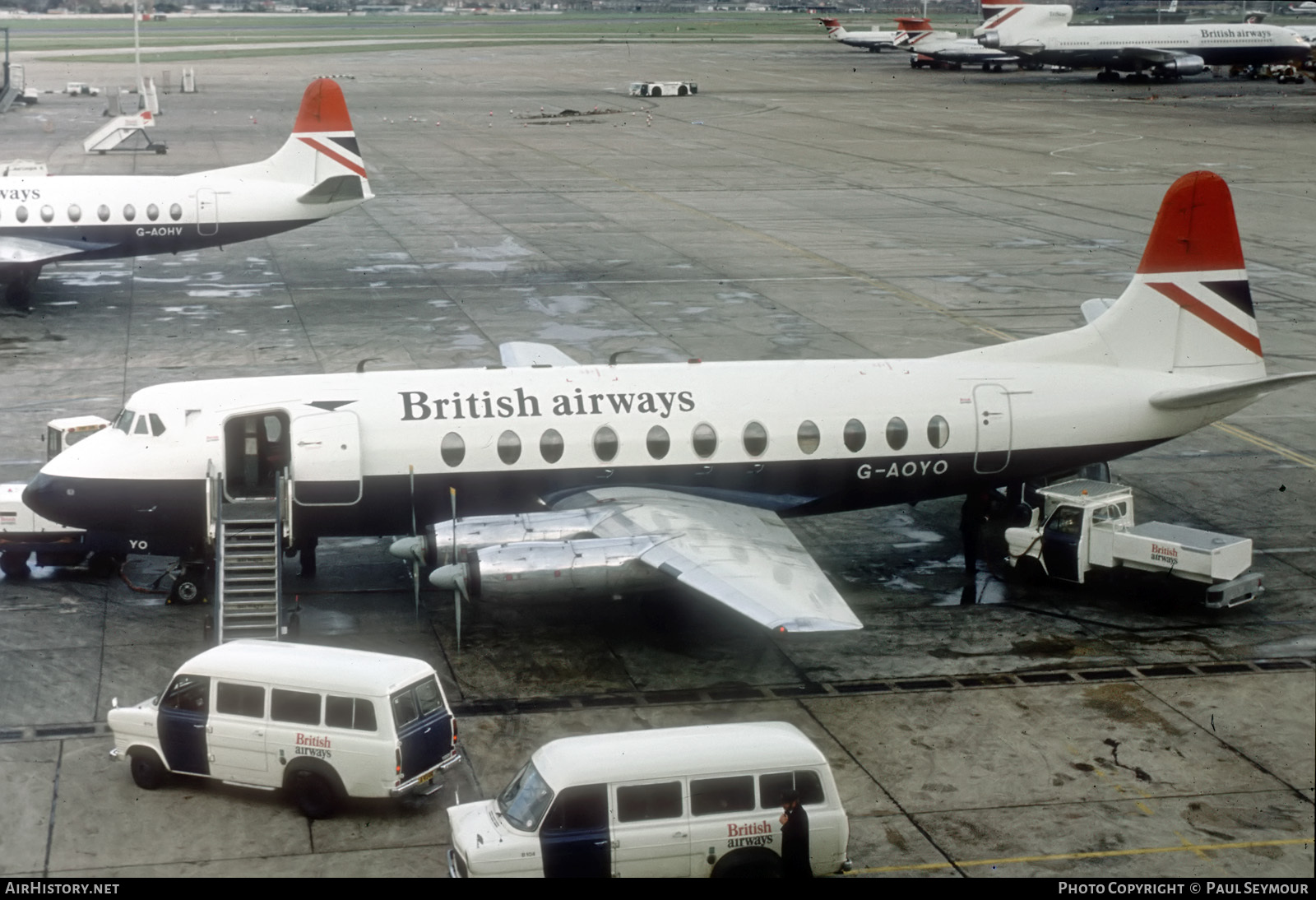 Aircraft Photo of G-AOYO | Vickers 806 Viscount | British Airways | AirHistory.net #118784