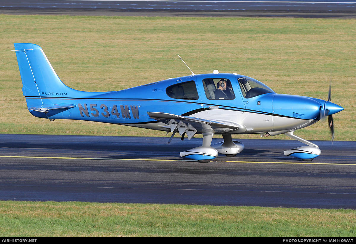 Aircraft Photo of N534MW | Cirrus SR-22T G6-GTS Platinum | AirHistory.net #118798