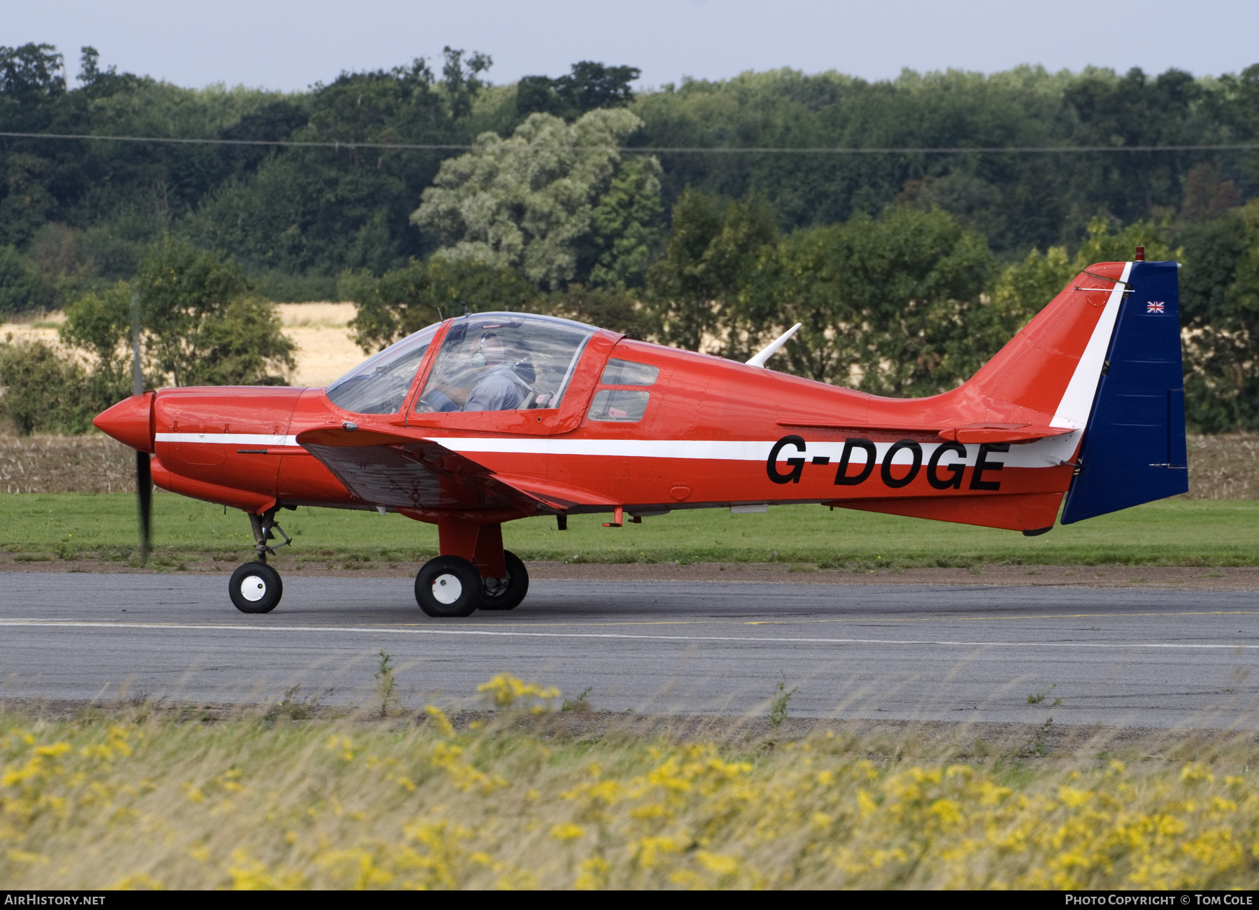 Aircraft Photo of G-DOGE | Scottish Aviation Bulldog 100 | AirHistory.net #118802