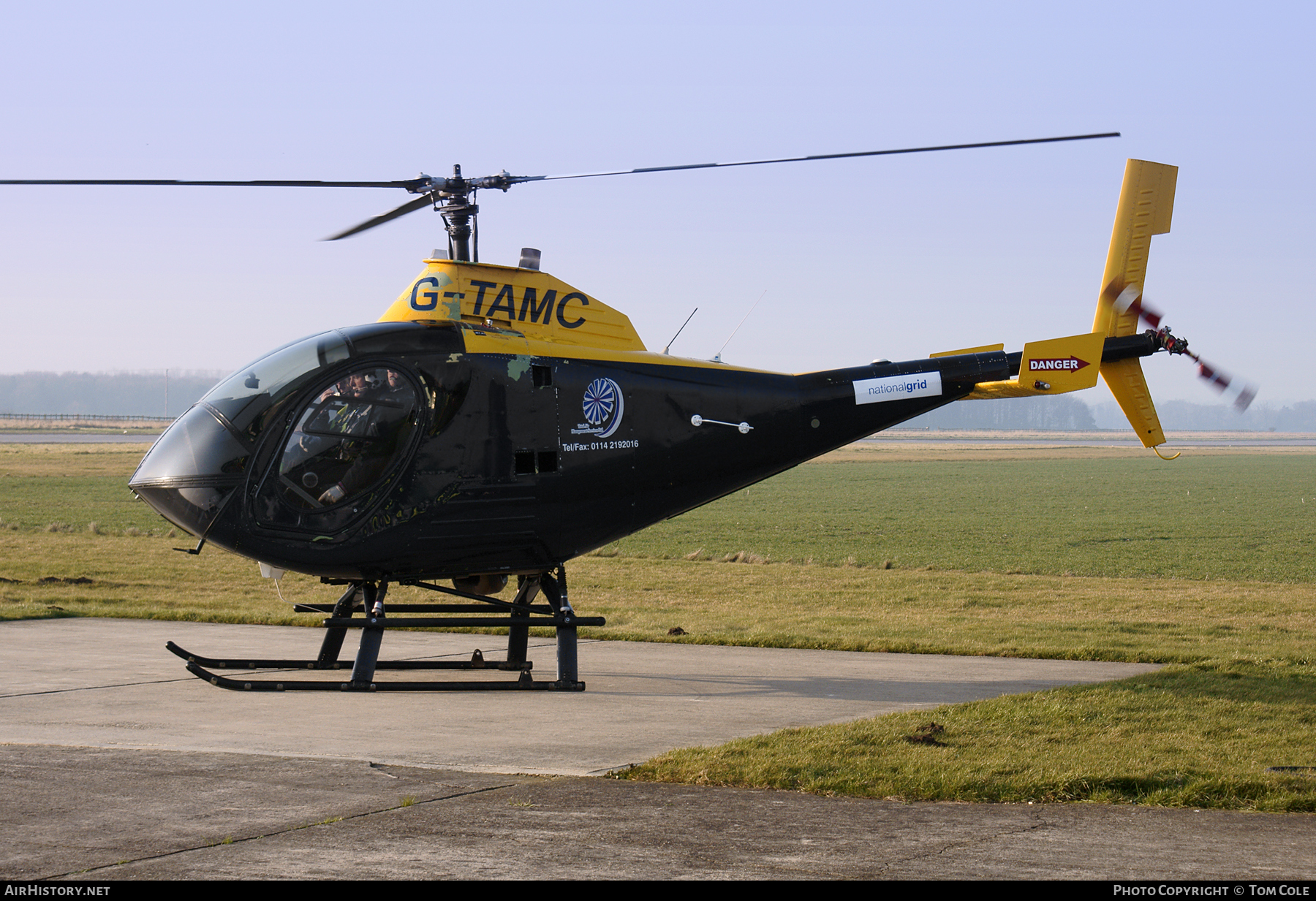 Aircraft Photo of G-TAMC | Schweizer 269D 333 | National Grid | AirHistory.net #118803