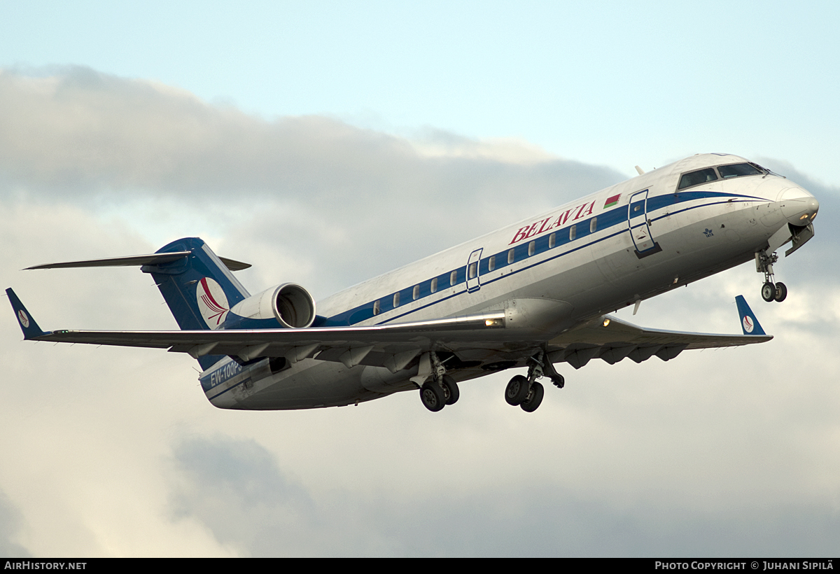 Aircraft Photo of EW-100PJ | Bombardier CRJ-100ER (CL-600-2B19) | Belavia | AirHistory.net #118804