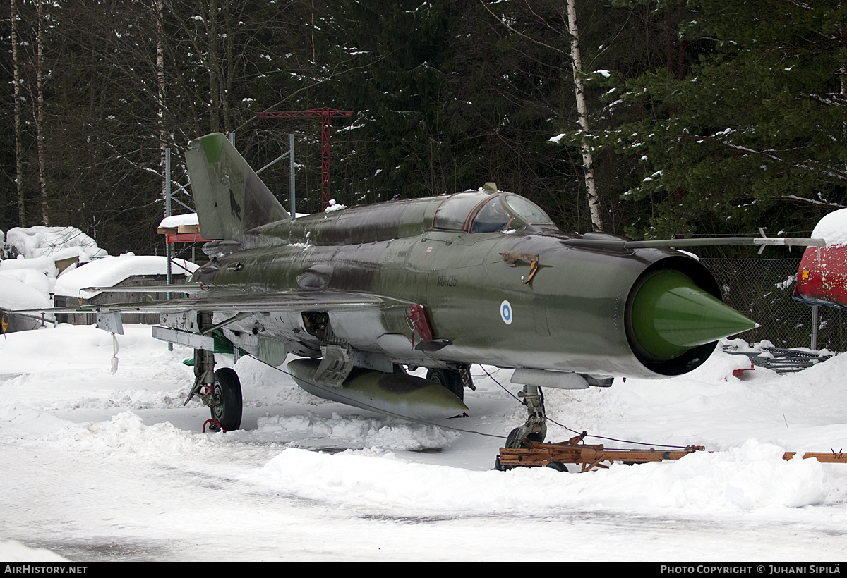 Aircraft Photo of MG-135 | Mikoyan-Gurevich MiG-21bis | Finland - Air Force | AirHistory.net #118811
