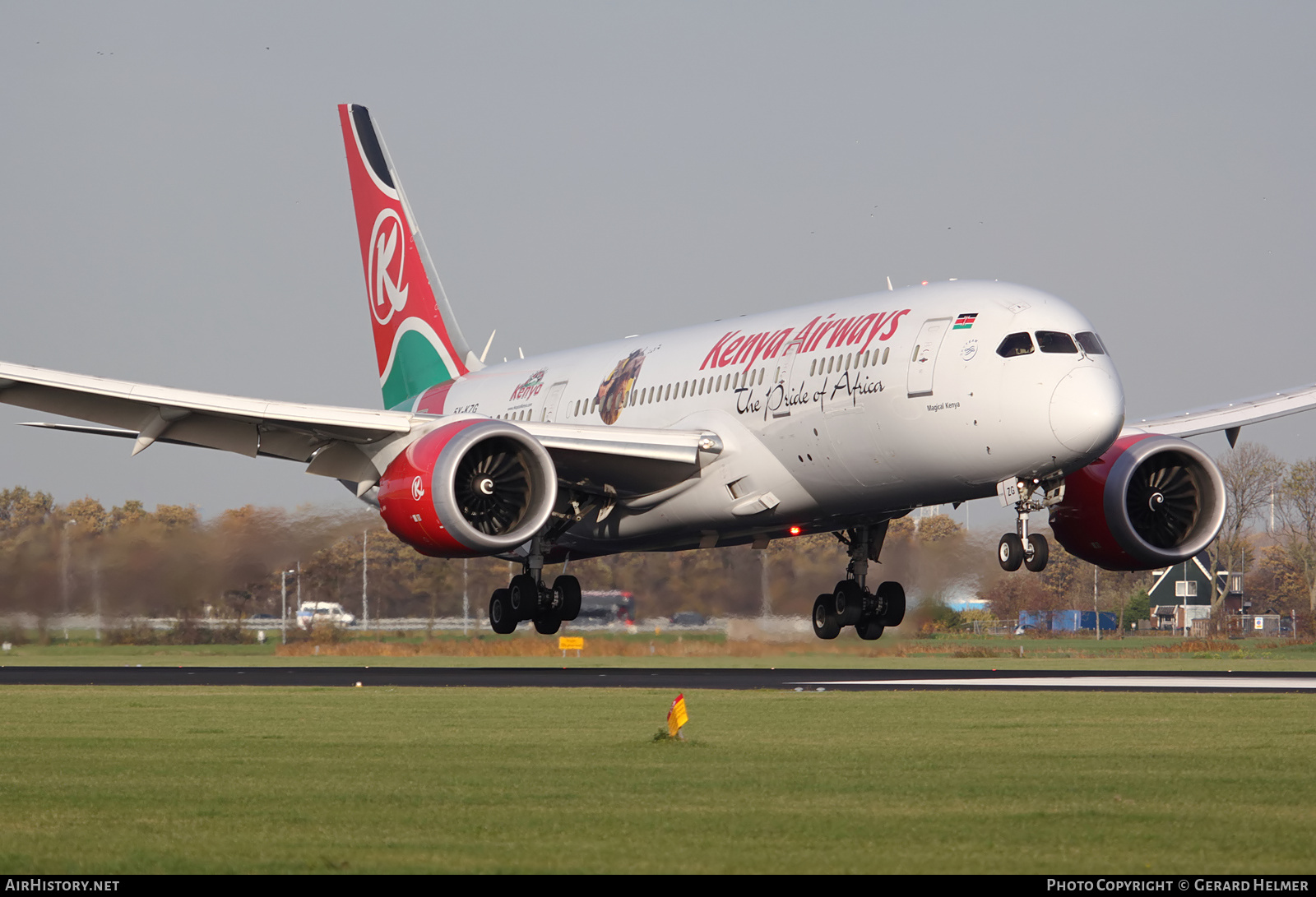 Aircraft Photo of 5Y-KZG | Boeing 787-8 Dreamliner | Kenya Airways | AirHistory.net #118818