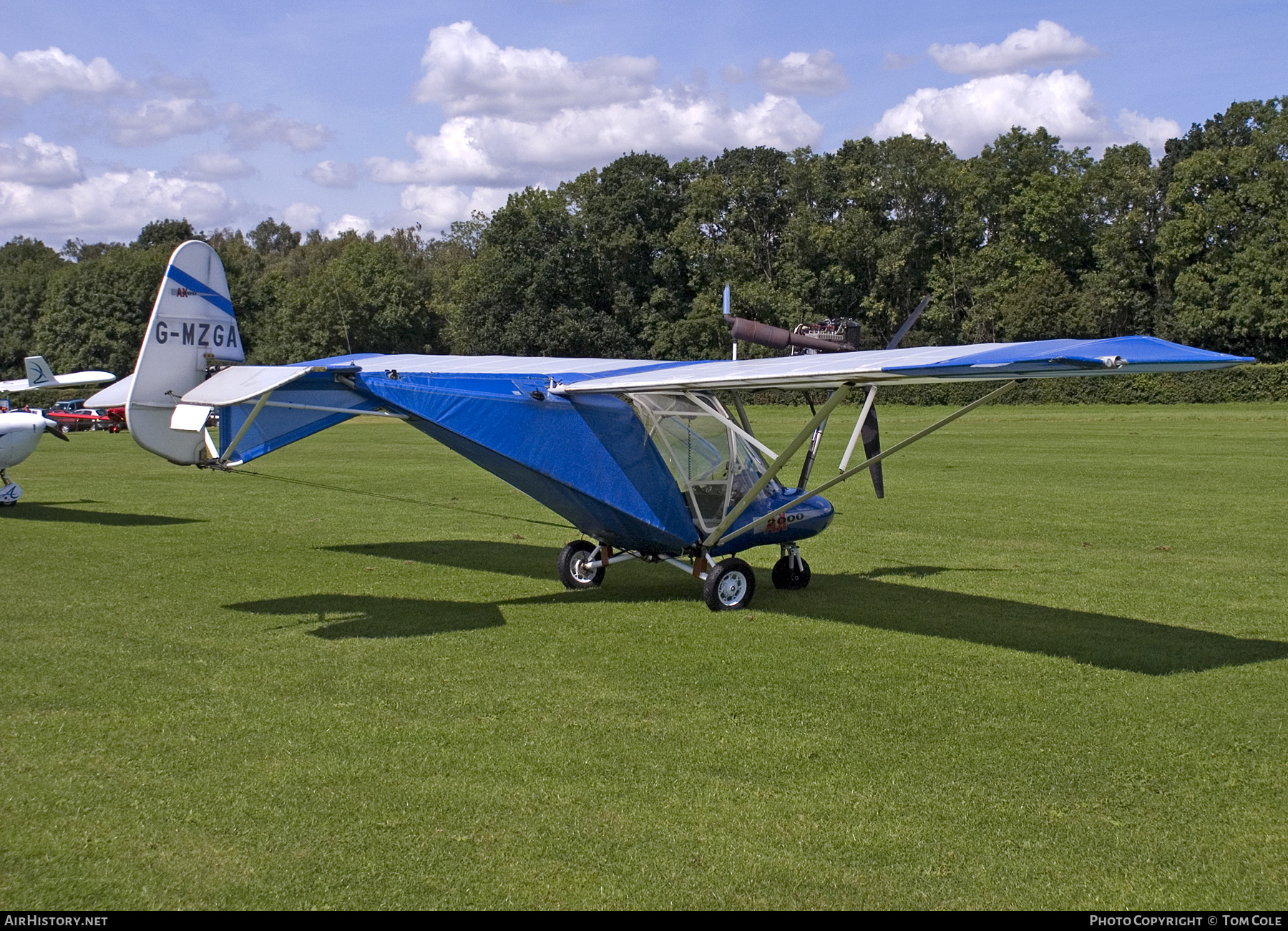 Aircraft Photo of G-MZGA | Cyclone AX2000 | AirHistory.net #118826