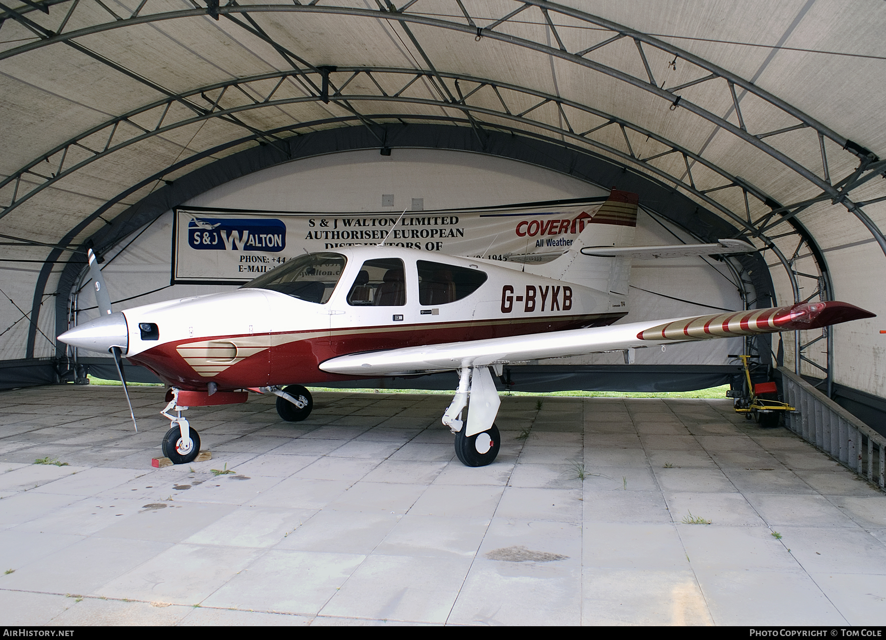 Aircraft Photo of G-BYKB | Rockwell Commander 114 | AirHistory.net #118828