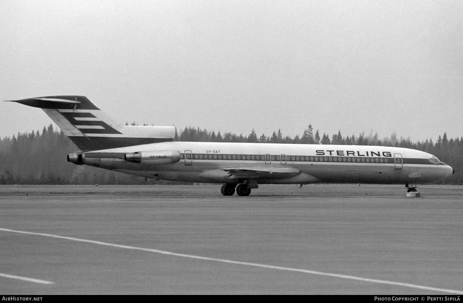 Aircraft Photo of OY-SAT | Boeing 727-2J4/Adv | Sterling Airways | AirHistory.net #118830