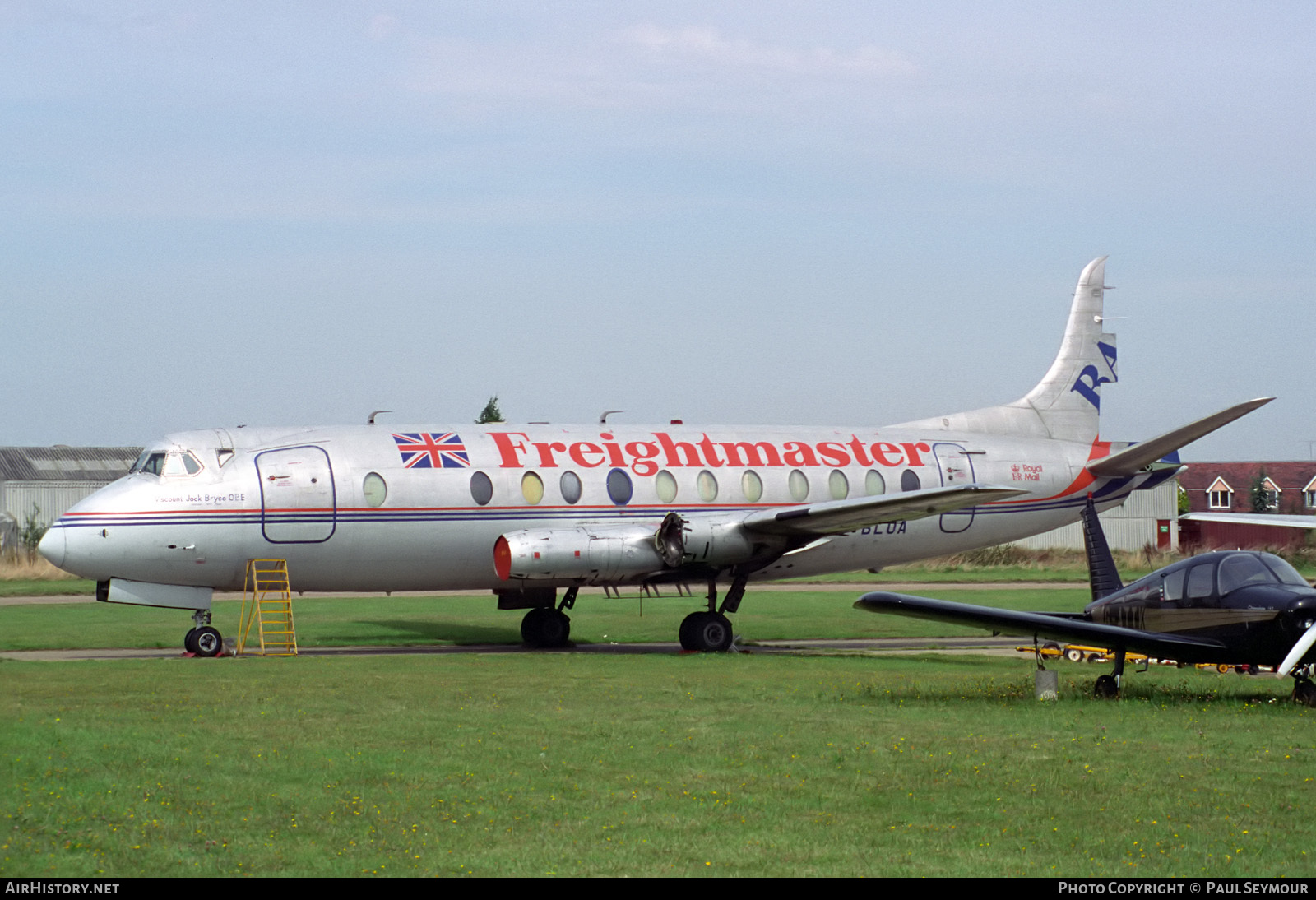Aircraft Photo of G-BLOA | Vickers 806 Viscount | British Air Ferries - BAF | AirHistory.net #118831