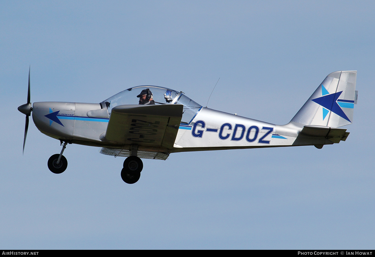 Aircraft Photo of G-CDOZ | Evektor-Aerotechnik EV-97 Eurostar | AirHistory.net #118840