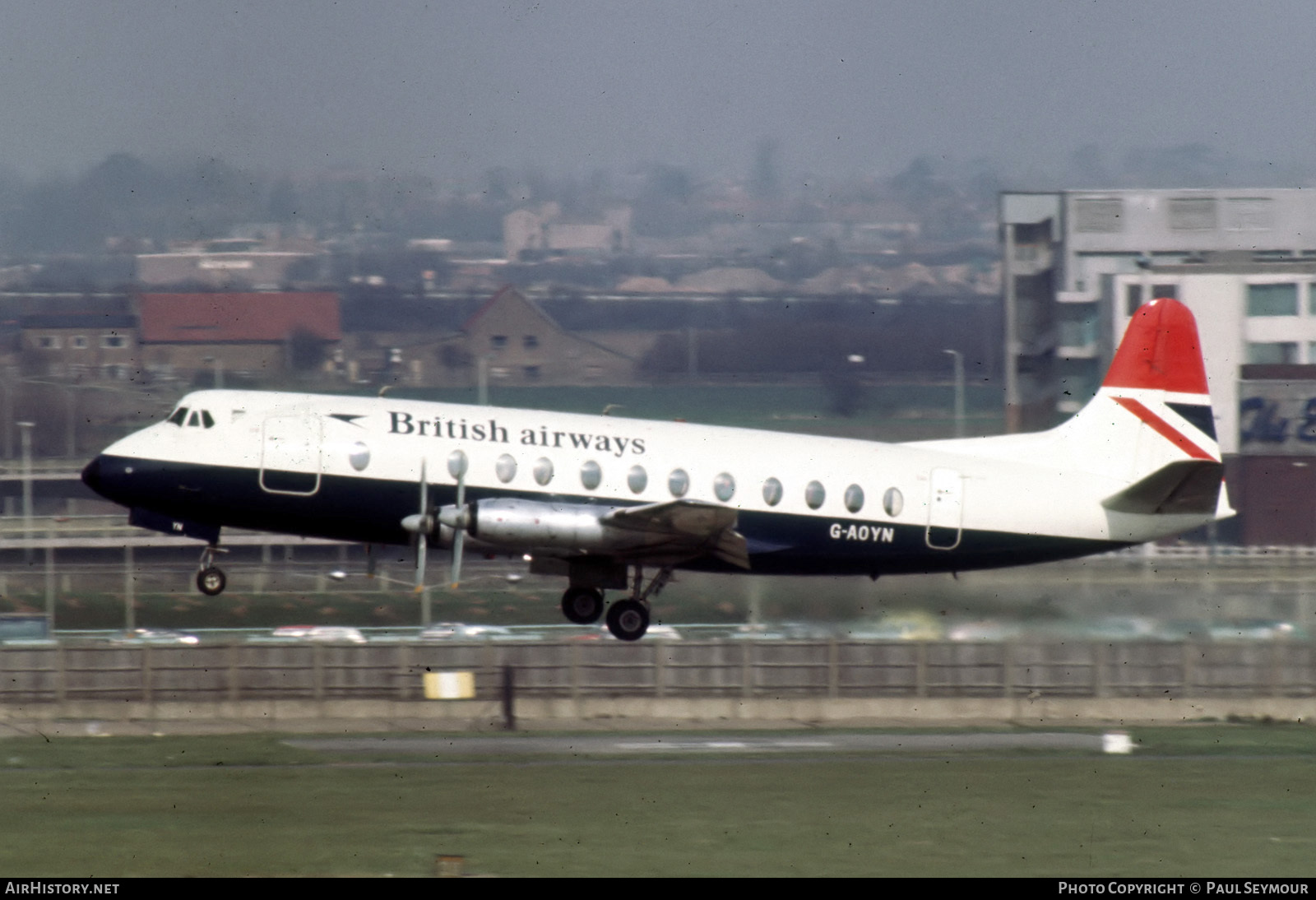 Aircraft Photo of G-AOYN | Vickers 806 Viscount | British Airways | AirHistory.net #118848