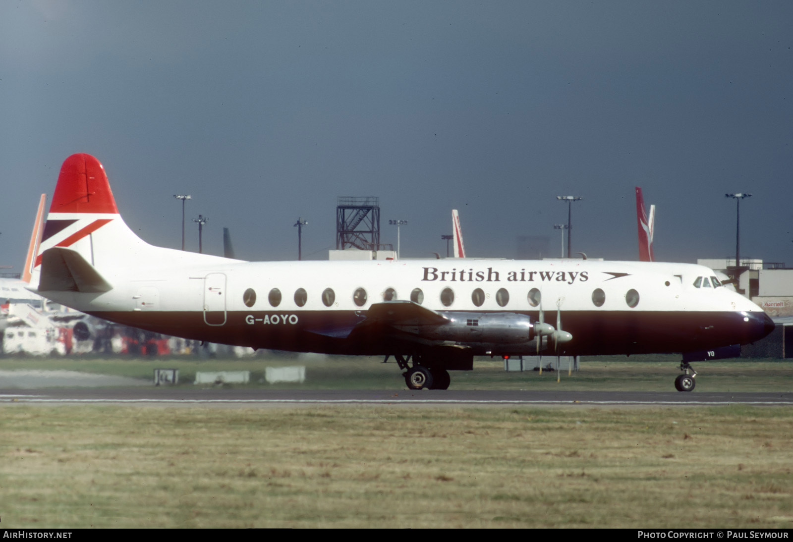 Aircraft Photo of G-AOYO | Vickers 806 Viscount | British Airways | AirHistory.net #118851