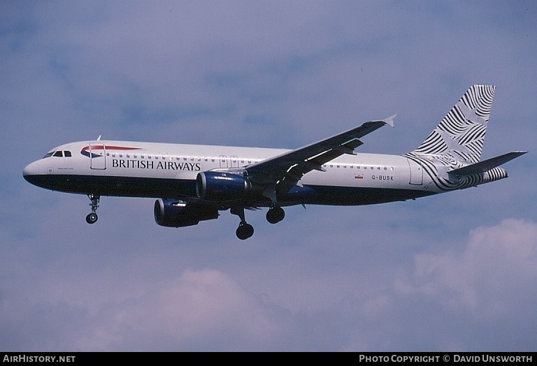Aircraft Photo of G-BUSK | Airbus A320-211 | British Airways | AirHistory.net #118892