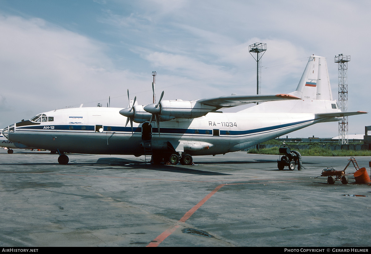 Aircraft Photo of RA-11034 | Antonov An-12B | AirHistory.net #118893