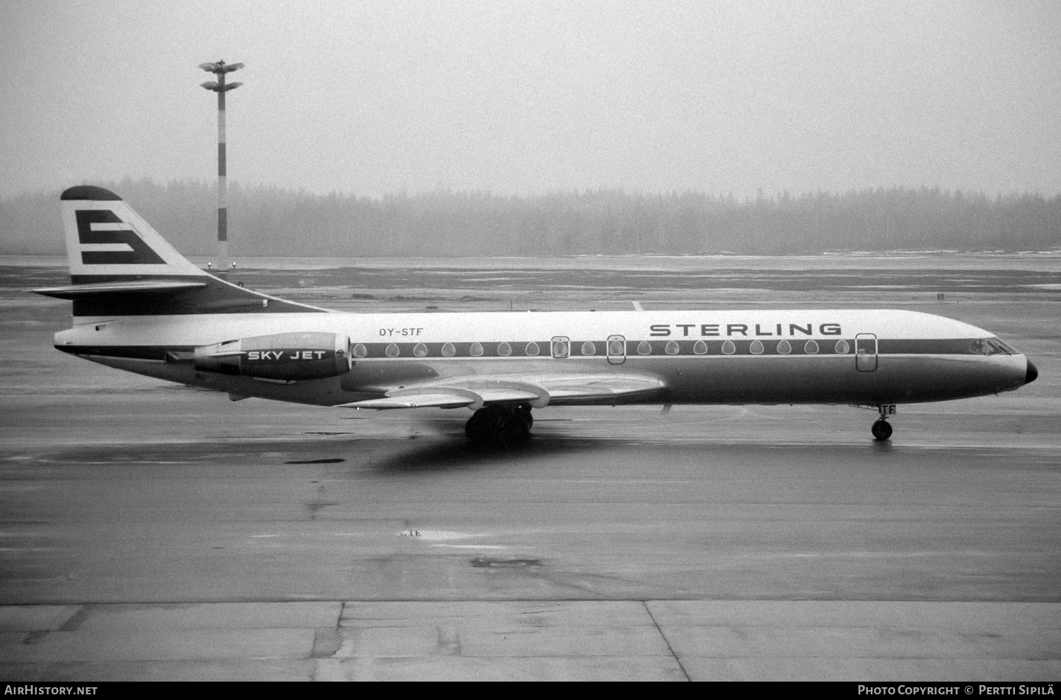 Aircraft Photo of OY-STF | Sud SE-210 Caravelle 10B3 Super B | Sterling Airways | AirHistory.net #118894