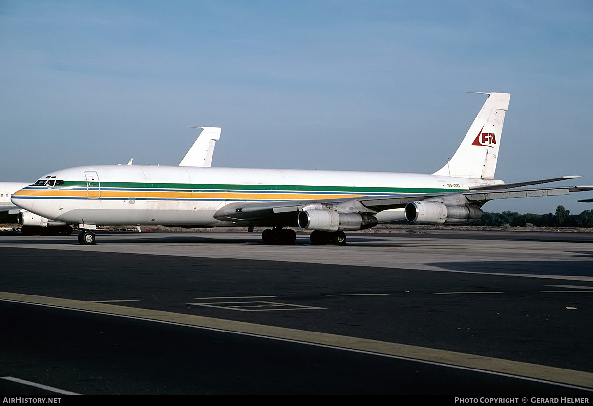 Aircraft Photo of 9G-OOD | Boeing 707-399C | First International Airlines - FIA | AirHistory.net #118897