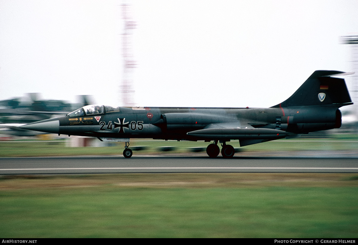 Aircraft Photo of 2405 | Lockheed RF-104G Starfighter | Germany - Air Force | AirHistory.net #118899