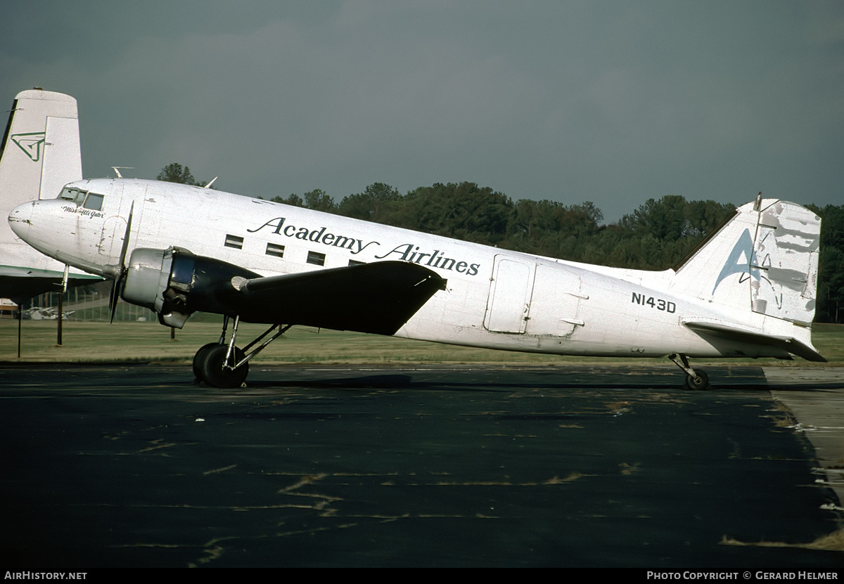 Aircraft Photo of N143D | Douglas DC-3(A) | Academy Airlines | AirHistory.net #118915