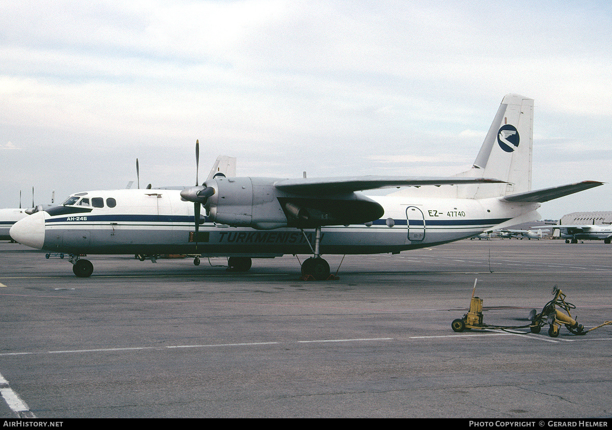 Aircraft Photo of EZ-47740 | Antonov An-24B | Turkmenistan Airlines | AirHistory.net #118935