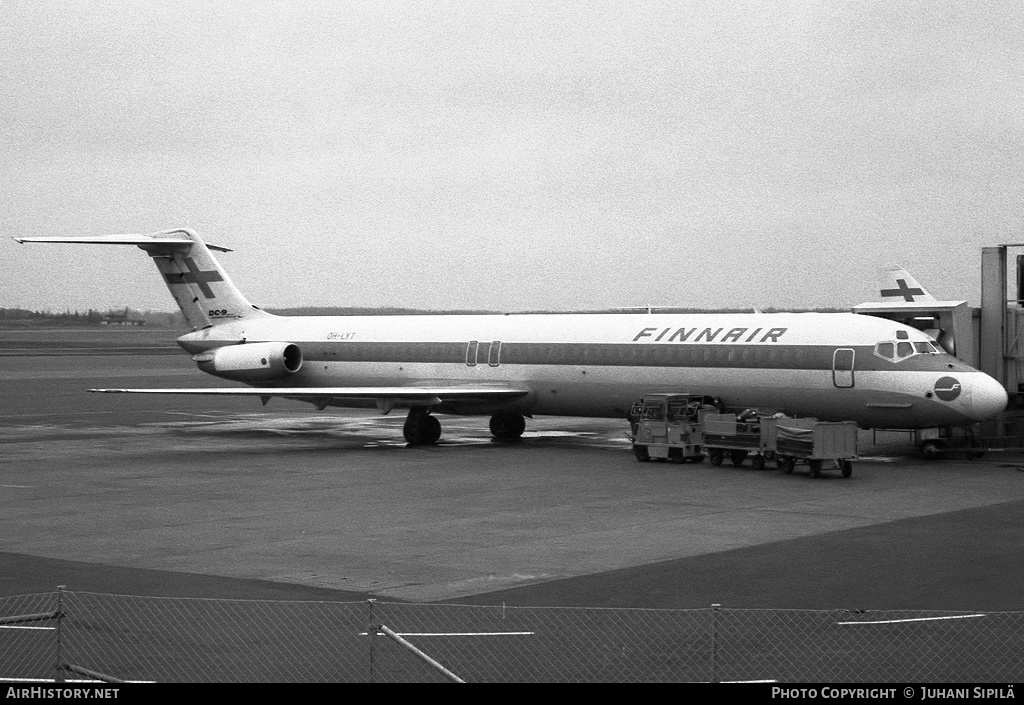 Aircraft Photo of OH-LYT | McDonnell Douglas DC-9-51 | Finnair | AirHistory.net #118939