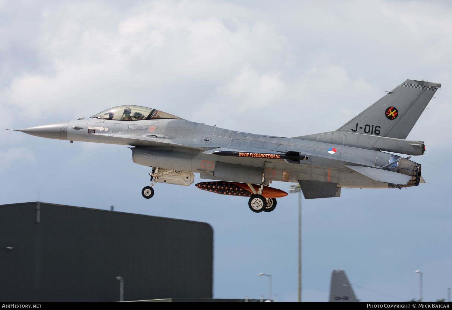 Aircraft Photo of J-016 | General Dynamics F-16AM Fighting Falcon | Netherlands - Air Force | AirHistory.net #118955