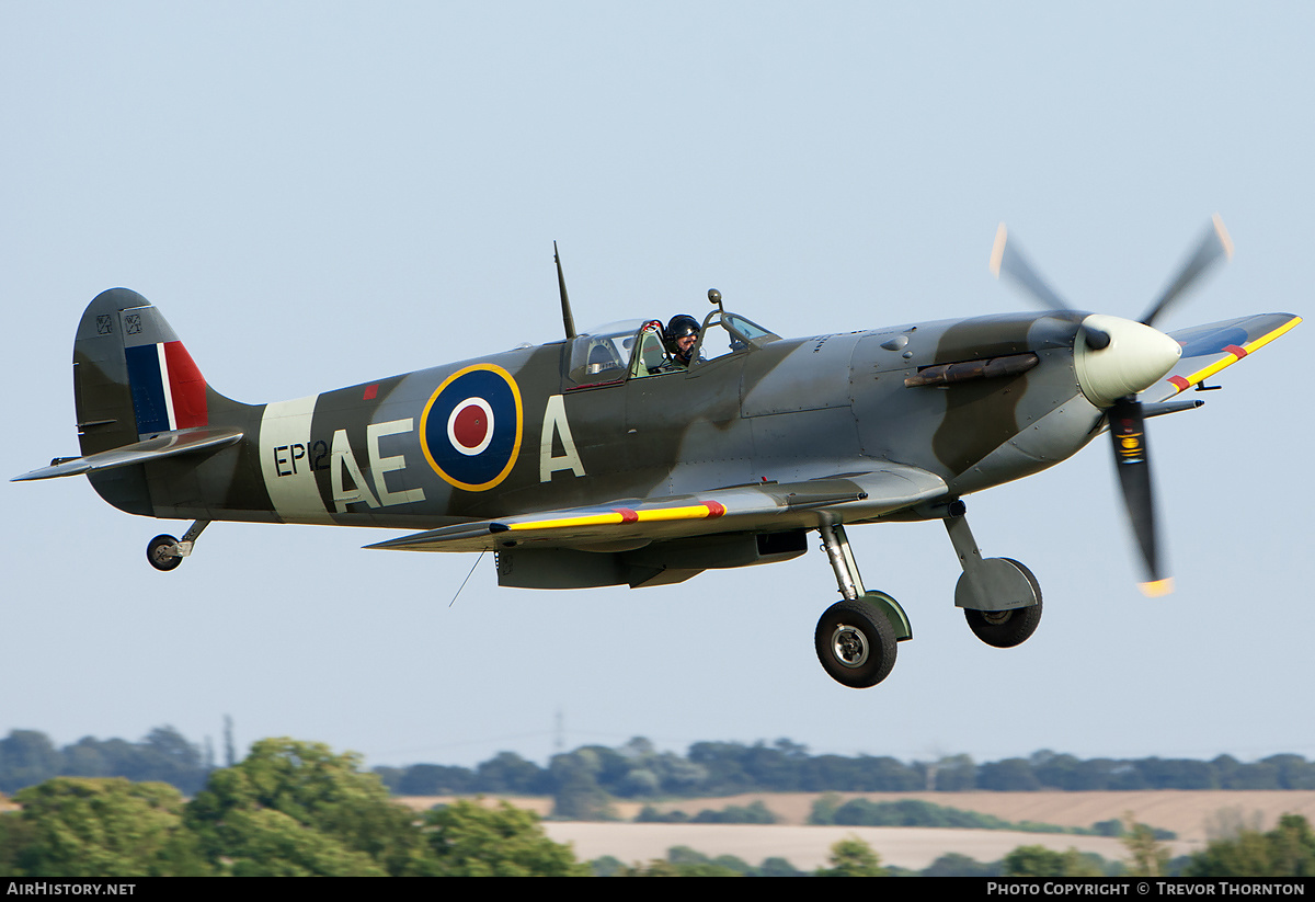 Aircraft Photo of G-LFVB / EP120 | Supermarine 349 Spitfire LF5B | UK - Air Force | AirHistory.net #118956