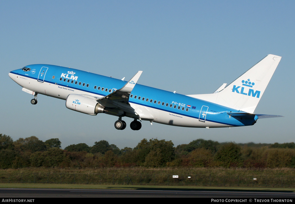 Aircraft Photo of PH-BGE | Boeing 737-7K2 | KLM - Royal Dutch Airlines | AirHistory.net #118957