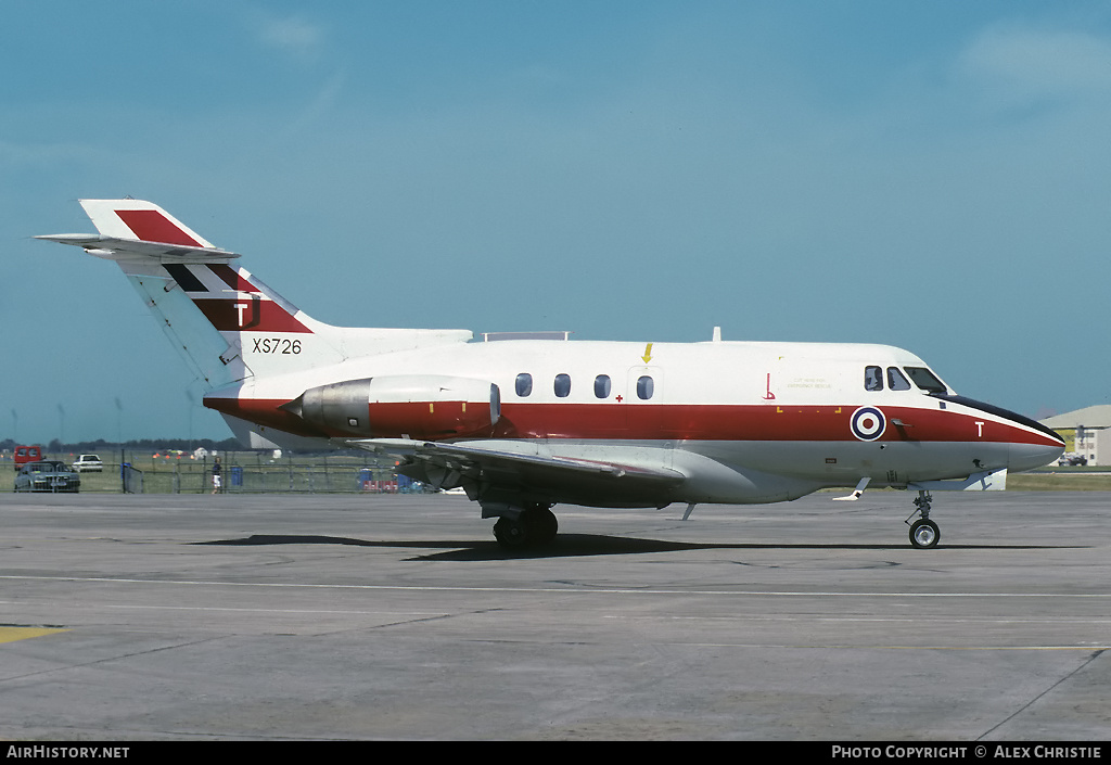 Aircraft Photo of XS726 | Hawker Siddeley HS-125-2 Dominie T1 | UK - Air Force | AirHistory.net #118961
