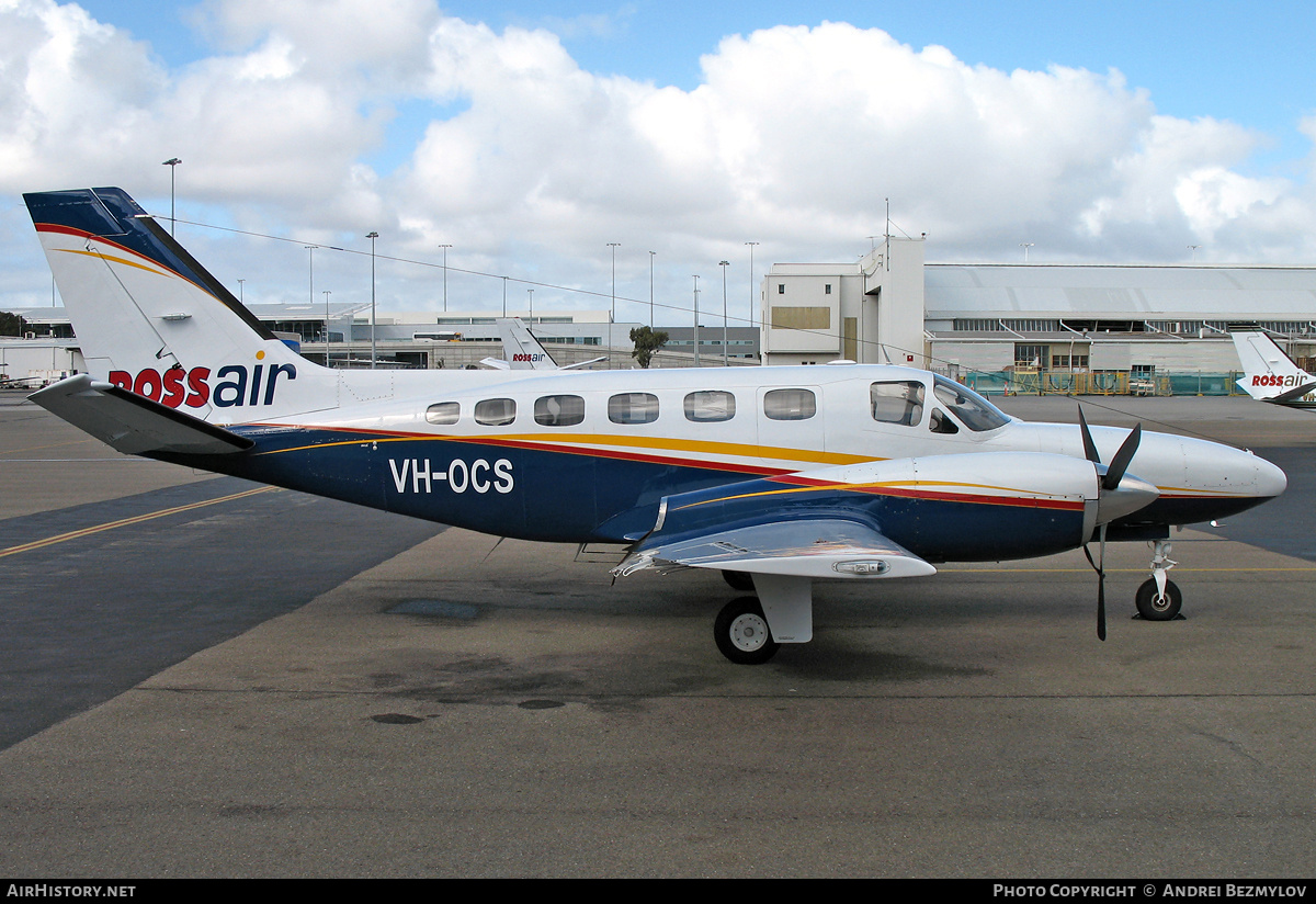 Aircraft Photo of VH-OCS | Cessna 441 Conquest | Rossair Charter | AirHistory.net #118963