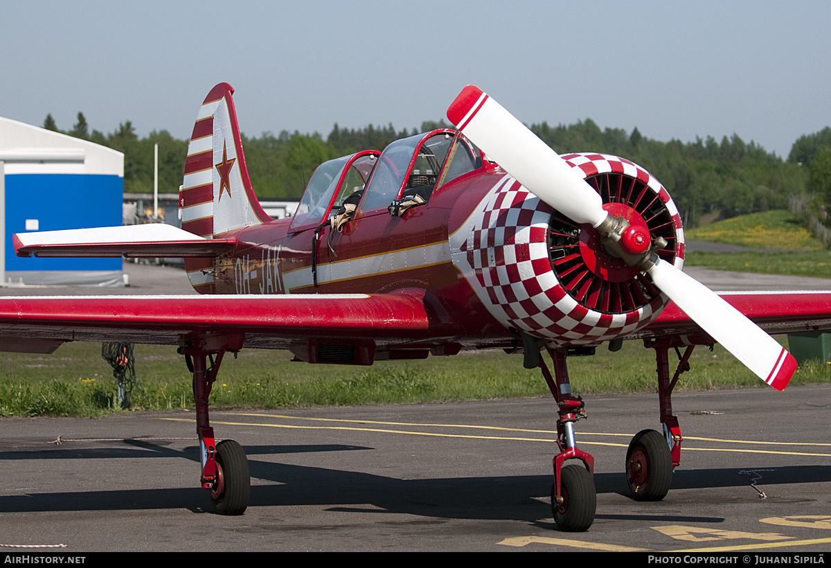 Aircraft Photo of OH-JAK | Yakovlev Yak-52 | AirHistory.net #118964