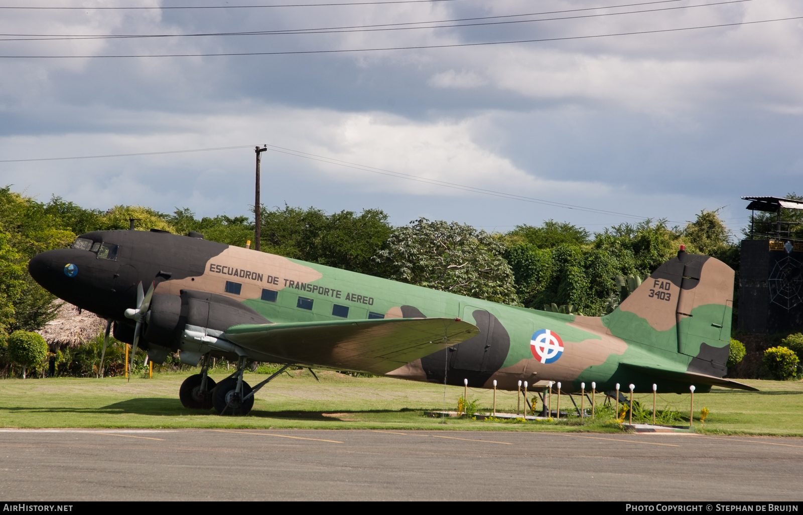 Aircraft Photo of 3403 / FAD 3403 | Douglas C-47... Skytrain | Dominican Republic - Air Force | AirHistory.net #118989