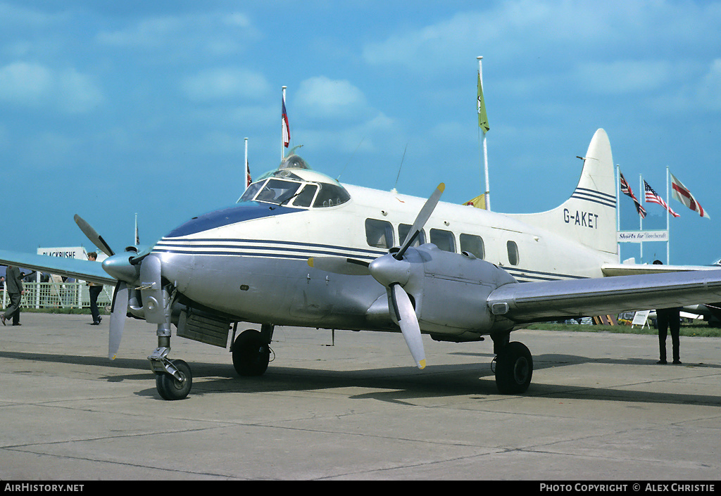 Aircraft Photo of G-AKET | De Havilland D.H. 104 Dove 1B | AirHistory.net #118992