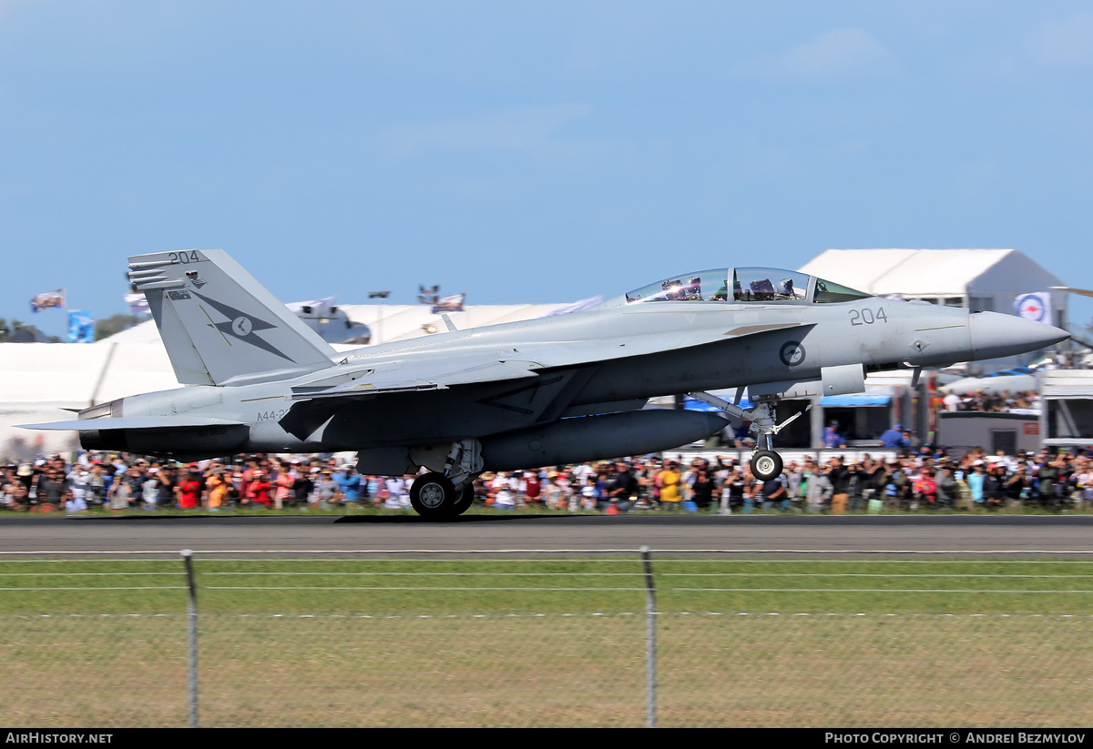 Aircraft Photo of A44-204 / 167960 | Boeing F/A-18F Super Hornet | Australia - Air Force | AirHistory.net #119013