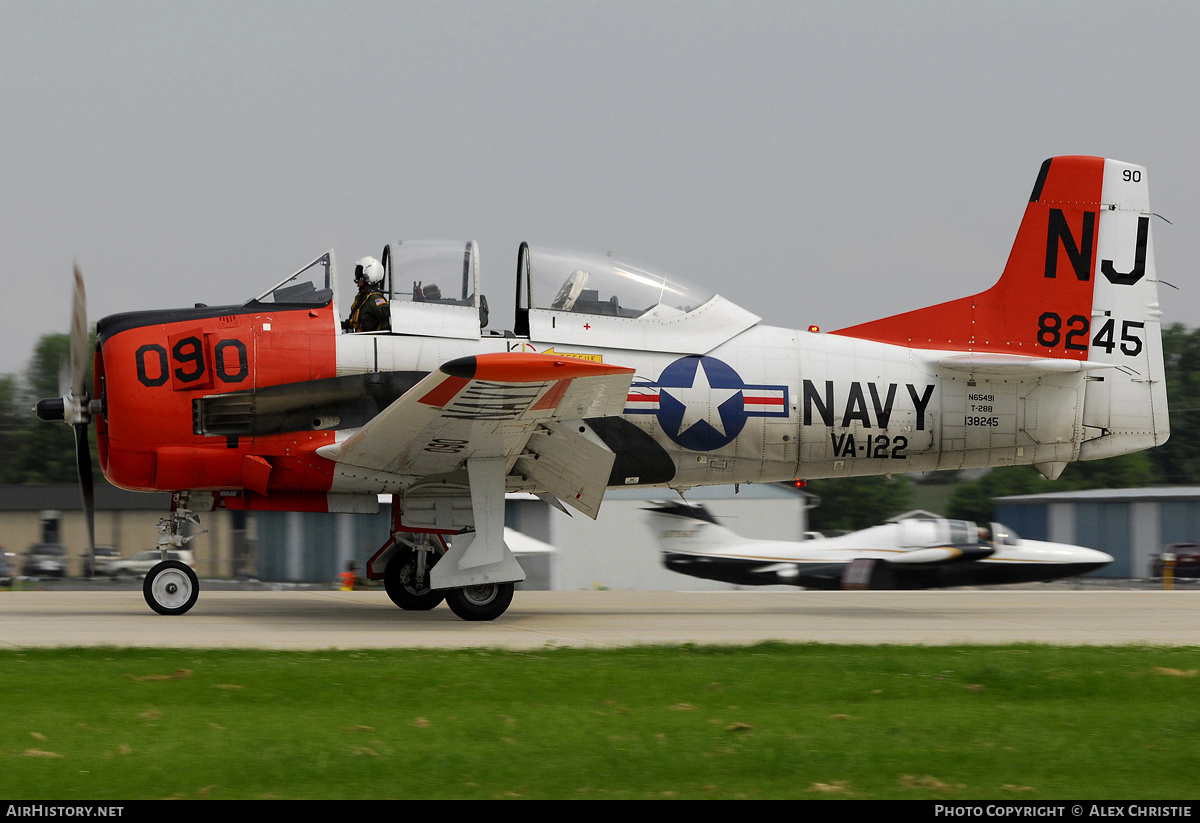 Aircraft Photo of N65491 / 138245 | North American T-28B Trojan | USA - Navy | AirHistory.net #119015