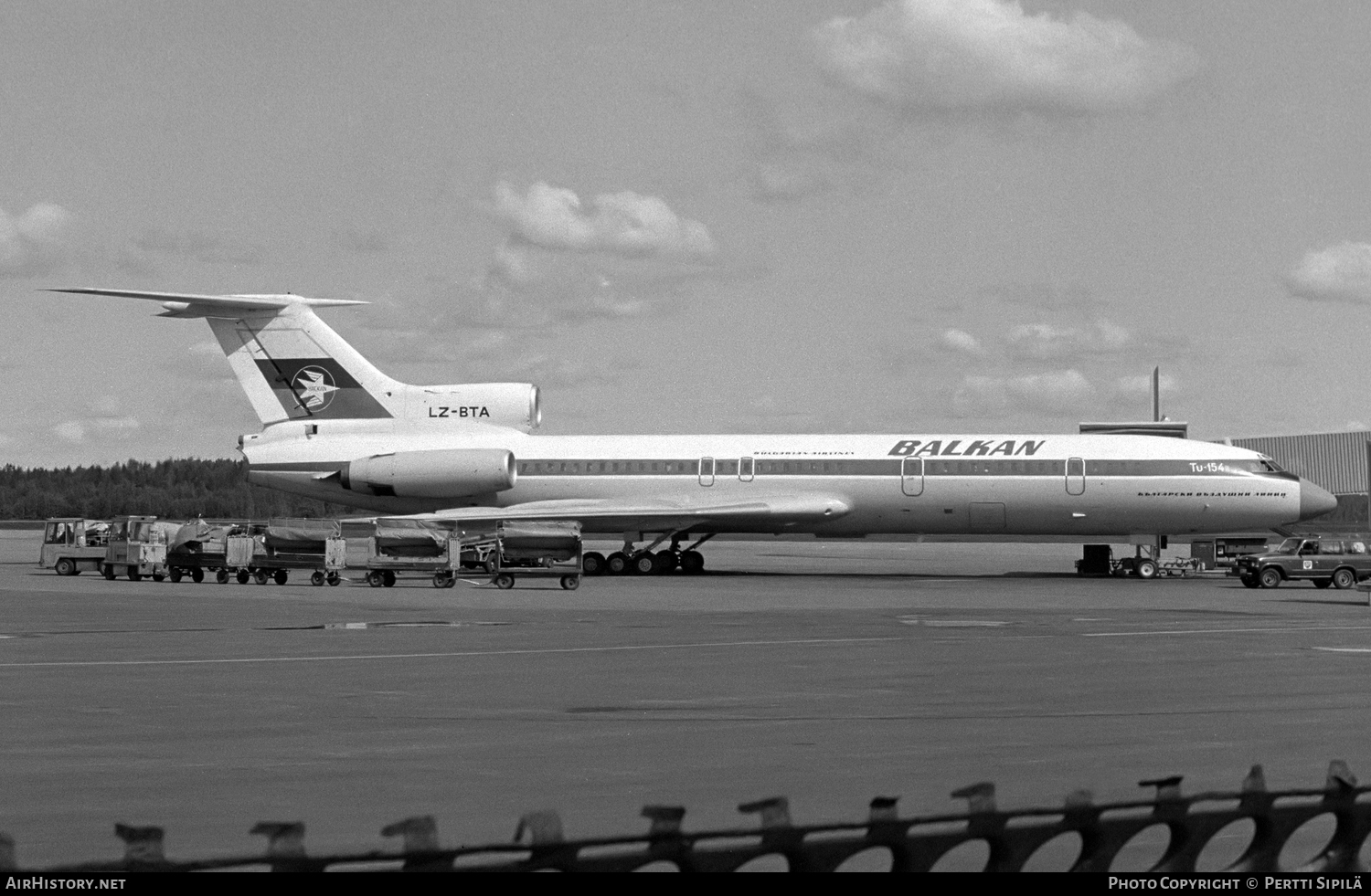Aircraft Photo of LZ-BTA | Tupolev Tu-154B | Balkan - Bulgarian Airlines | AirHistory.net #119027